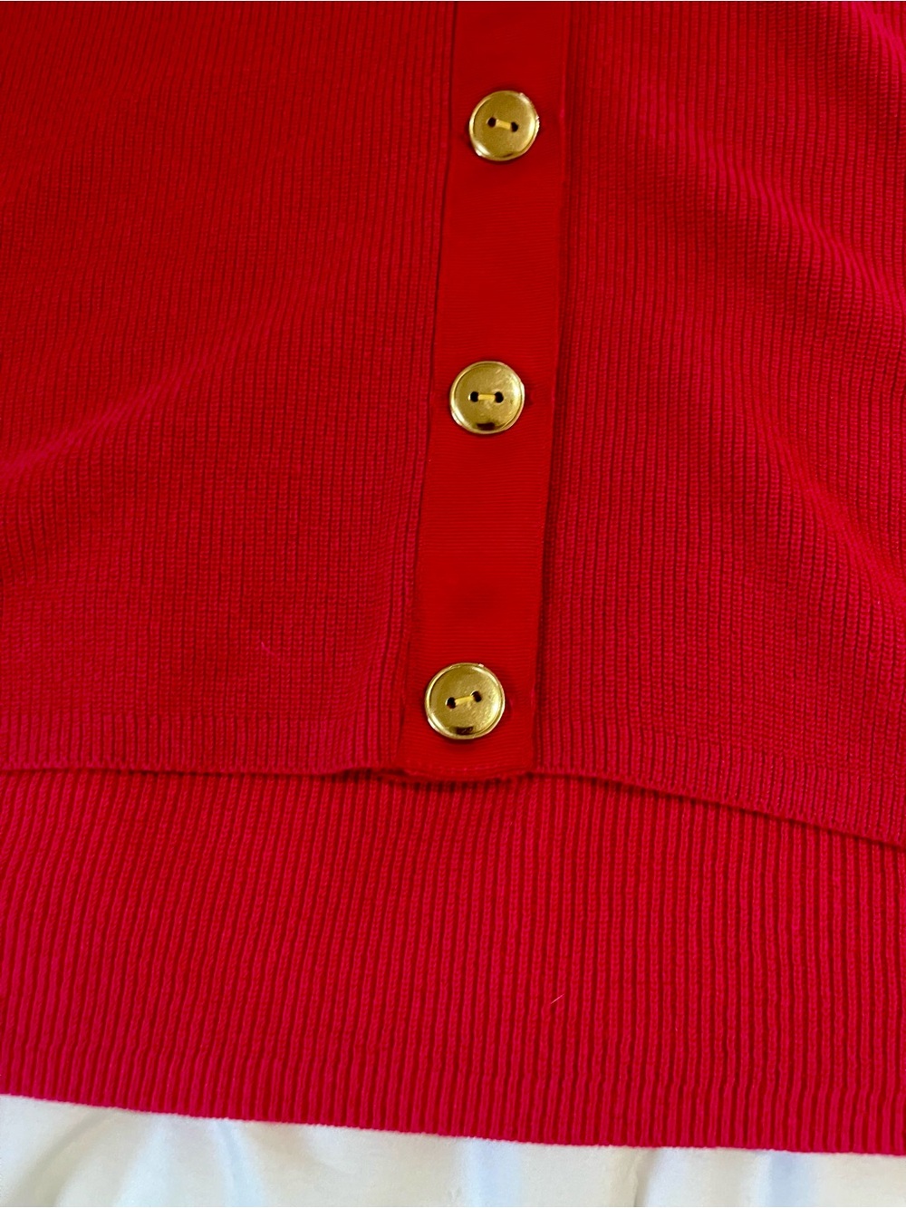Talbots Pink V-Neck Button Cardigan Sweater - Picture 5 of 7